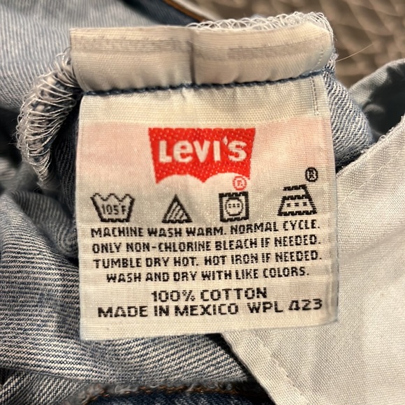 Vintage Y2K Levi’s 501 XX Raw Hem Button Fly Jeans - Picture 10 of 12